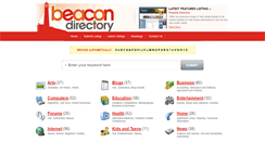 Desktop Screenshot of beacon-directory.com